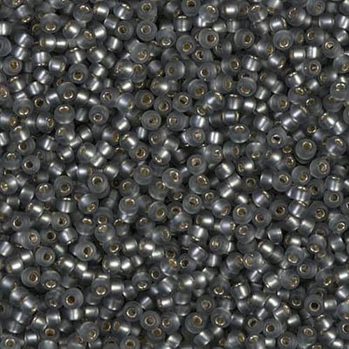 0021F - Matte Silver Lined Gray