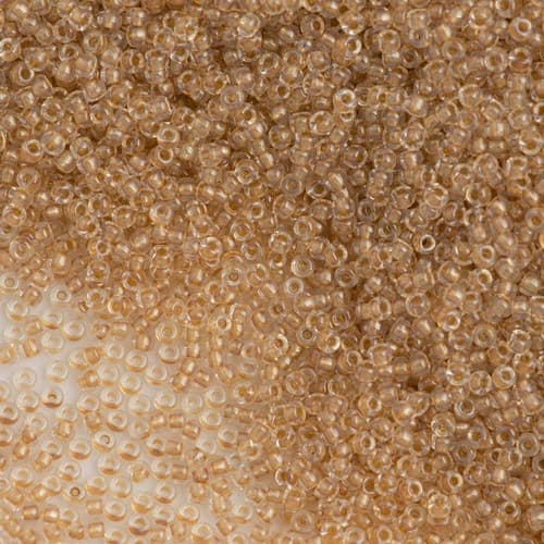 0234 - Sparkling Metallic Gold Lined Crystal