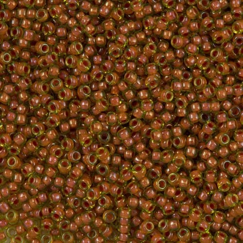 0345 - Salmon Lined Peridot Luster