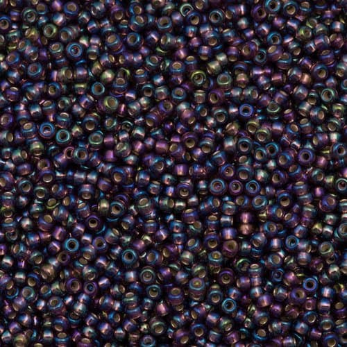 1013 - Silver Lined Dark Smoky Amethyst AB