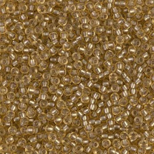 1925 - Semi-Frosted Silver Lined Light Topaz