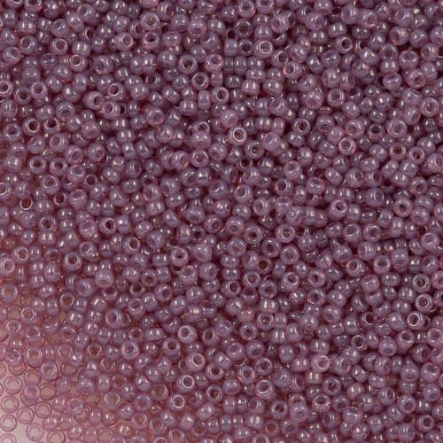 2373 - Rosey Mauve Alabaster Luster