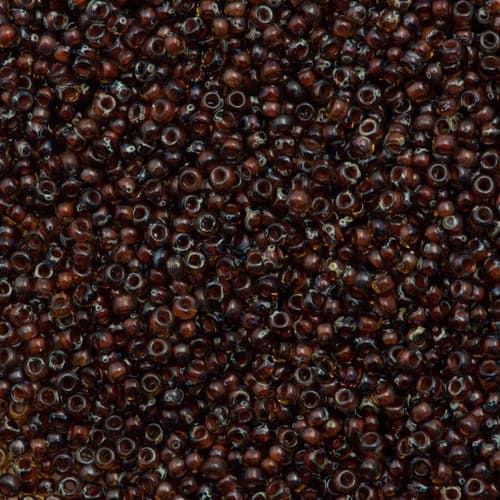 4502 - Transparent Dark Topaz Picasso